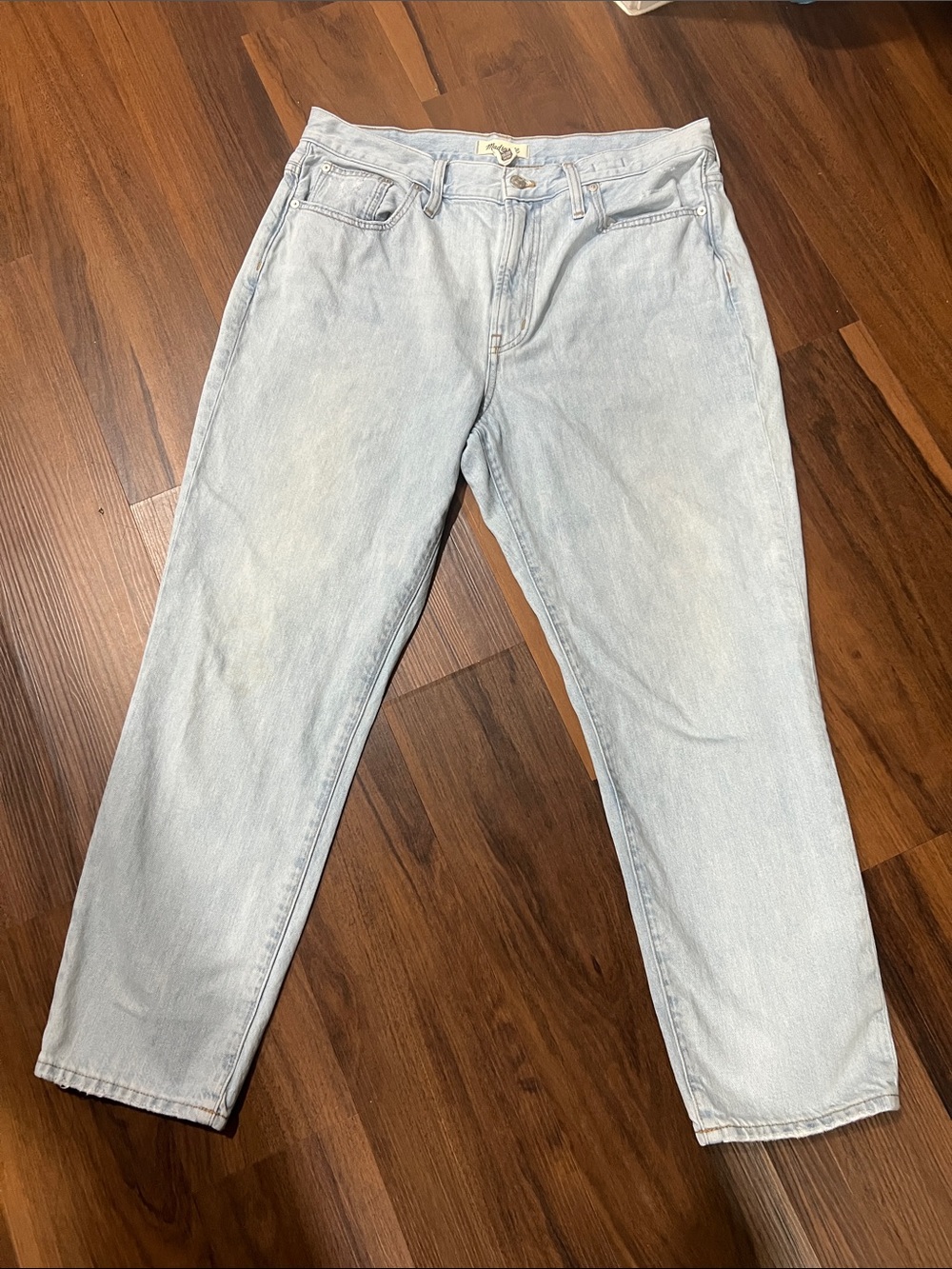 Madewell Light Wash Women’s Relaxed Denim Jeans